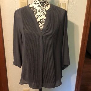 NWT! Gray H&M Blouse size 14